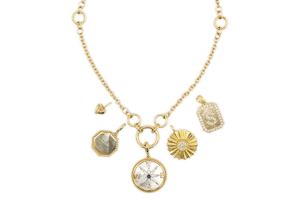 charm necklace from brody jewelry