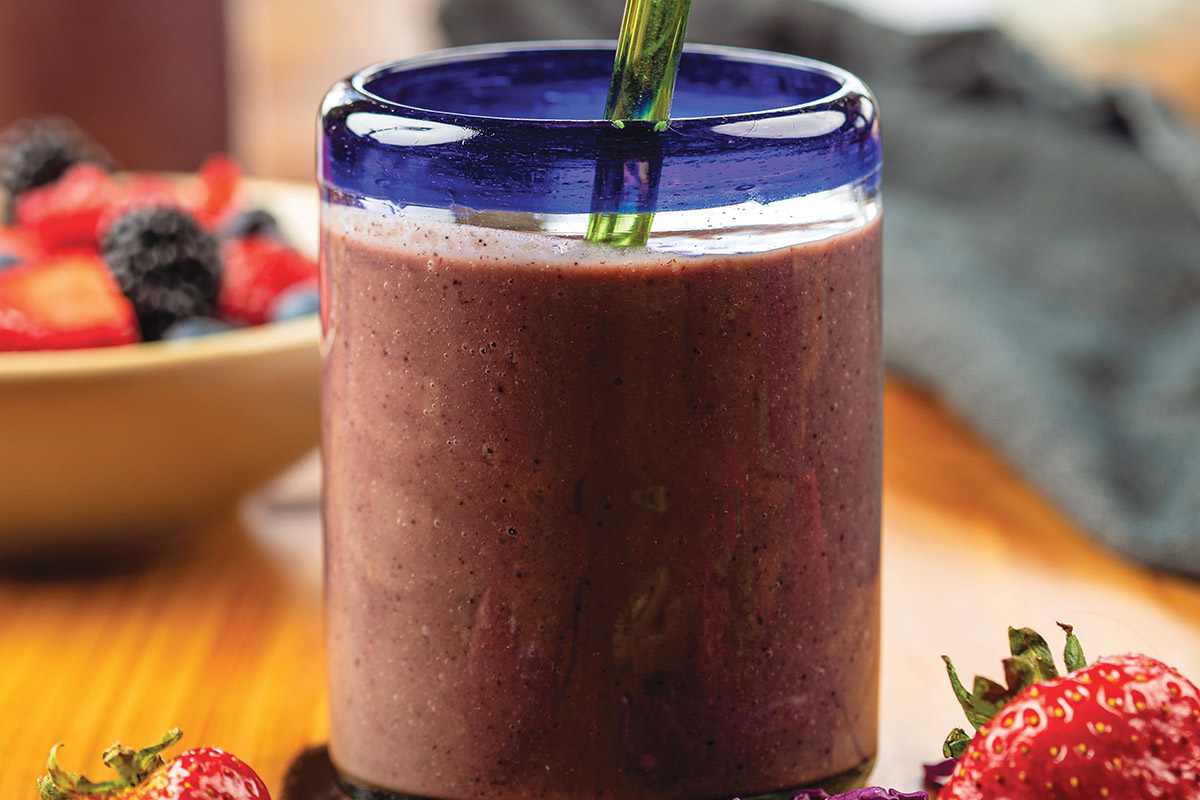 Bailey Walton’s Purple Power Smoothie