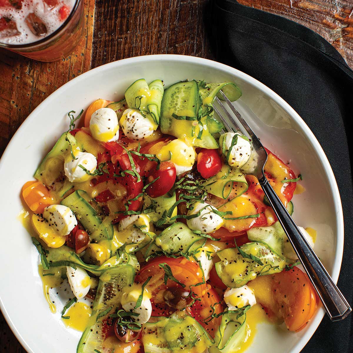 tomato cucumber salad