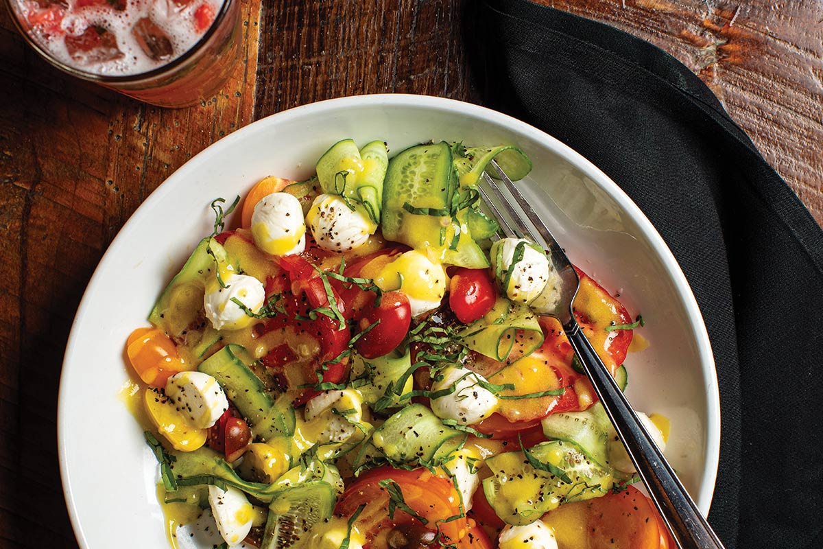 The Feed Co. Table & Tavern’s Tomato Cucumber Summer Salad